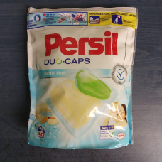 Гель-капсули для прання Persil Duo-Caps Sensetive 40 шт. З натуральним милом і мигдальним молоком