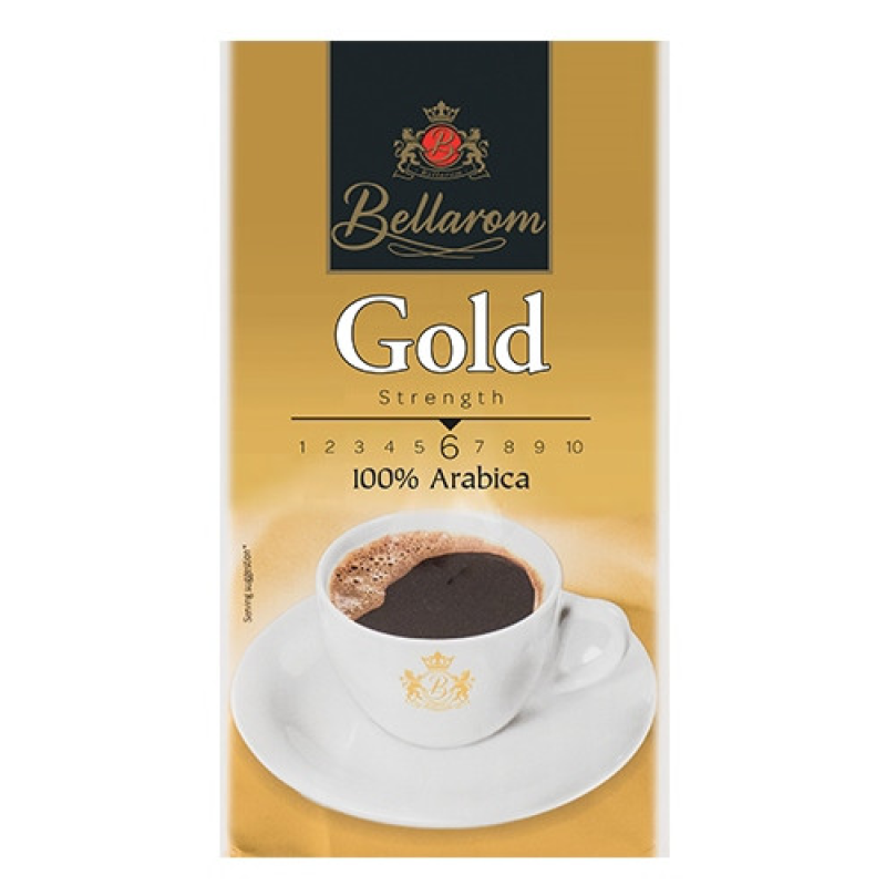 Кава мелена в брикетах Bellarom Gold 500g.