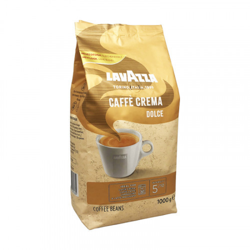 Кава в зернах Lavazza Caffe Crema Dolce 1кг (Італія)