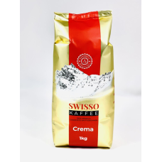 Кава в зернах Swisso Kaffee Crema 1кг.