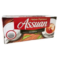 Чай чорний у пакетиках Assuan 150 г (100 шт.)