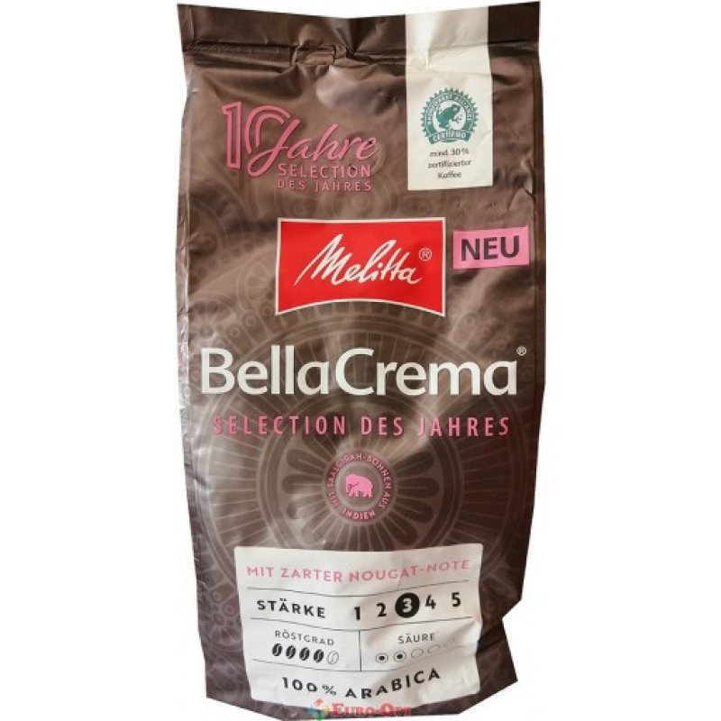 Кава в Зернах Melitta BellaCrema Selection des Jahres 1kg