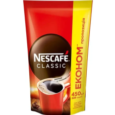 Кава розчинна гранульована Nescafe Classic 450г