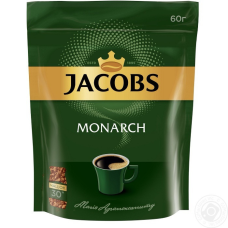 Кава Jacobs Monarch (Якобс Монарх) 60 грамів економний пакет