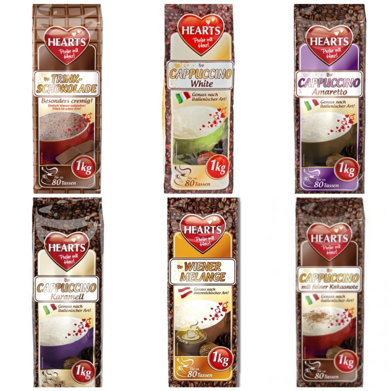 Hearts Typ Cappuccino в асортименті 1 кг